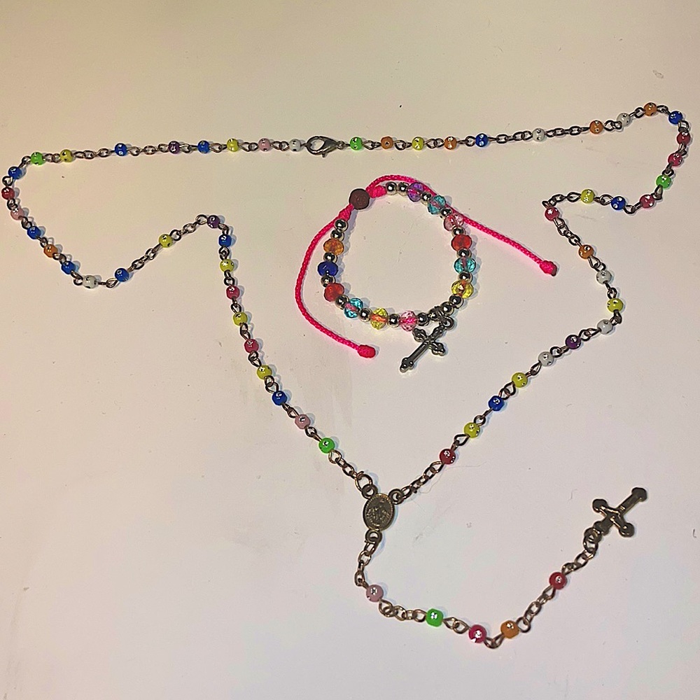 Colorful christian jewelry